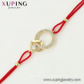 75539 xuping latest fashion hot sale with 14k gold plated wholesale bracelet